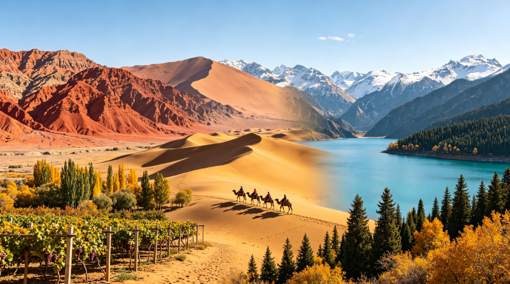 吐鲁番鄯善天池2日周末休闲游 - 新疆旅游线路